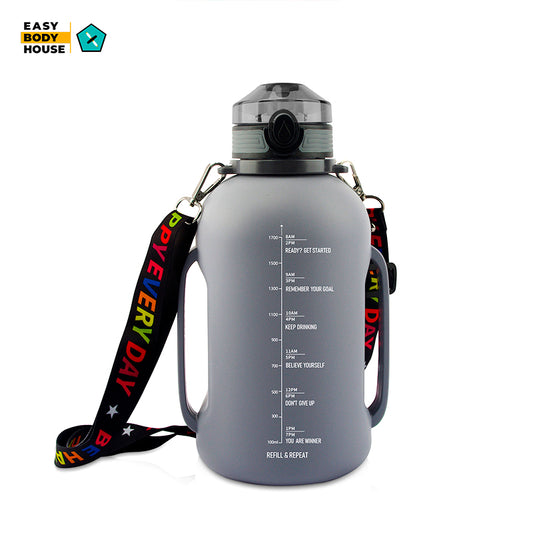 Collapsible Silicone Water Bottle 2000ml - Easy Body House  #