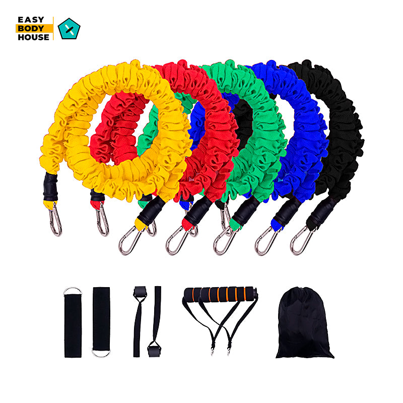 Multi-function Set of Resistance Bands (Handles For Workouts)