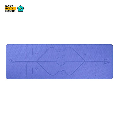 Non Slip Yoga Mat (Position Line)