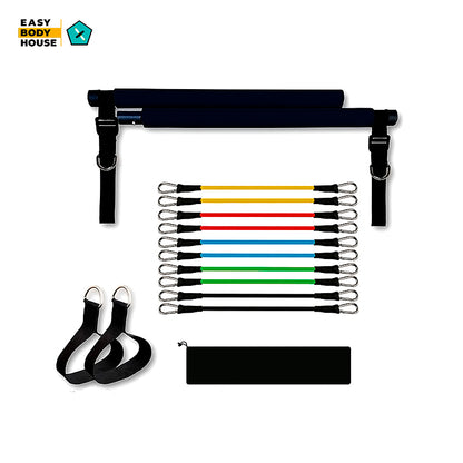 Pilates Bar Kit ( 5 Pairs Resistance Bands)