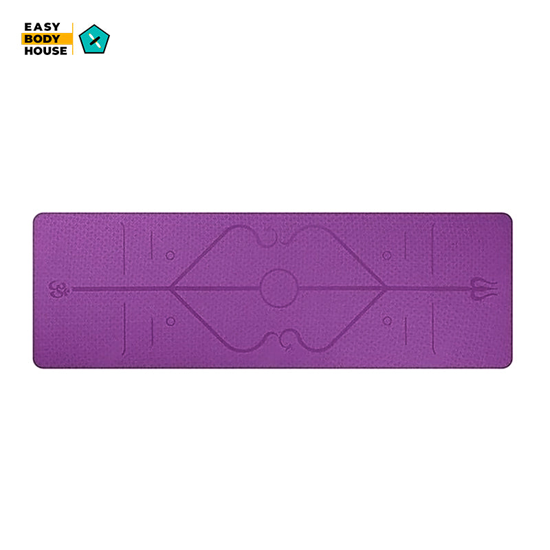 Non Slip Yoga Mat (Position Line)